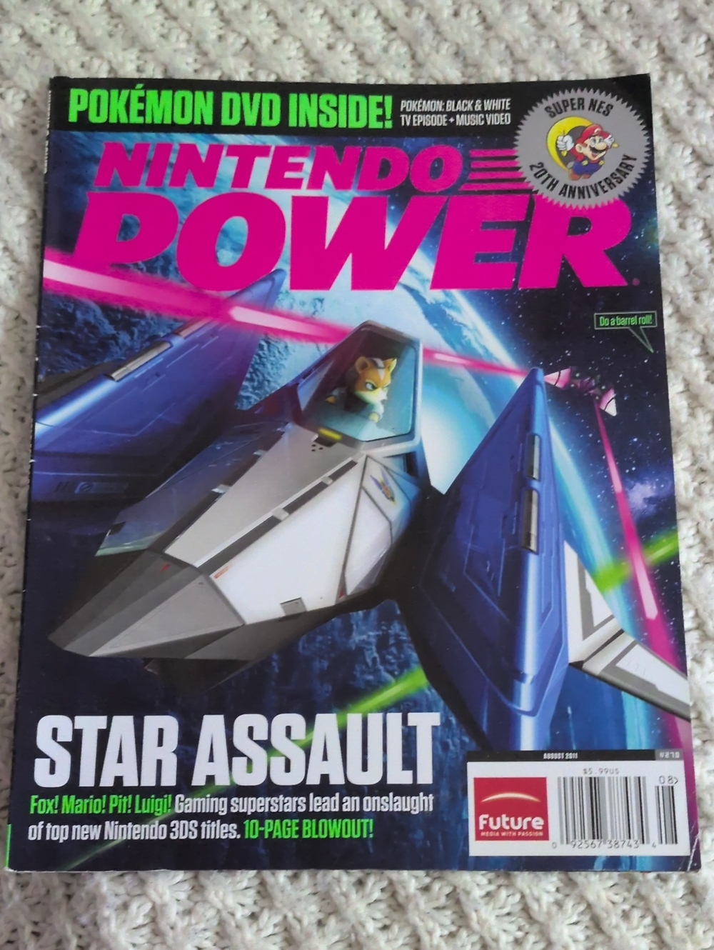 Nintendo Power Magazine August 2011 V270